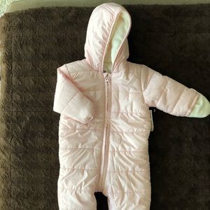 Winter footin onesie jacket